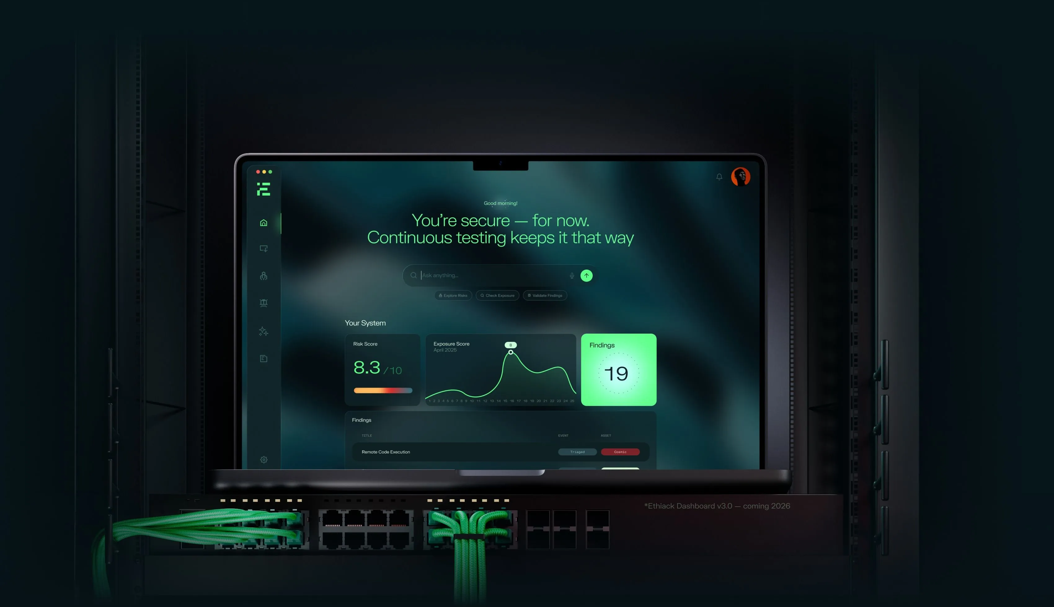 Ethiack Dashboard Ethiack Dashboard